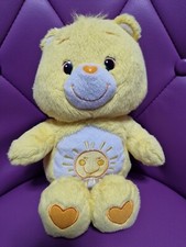 Peluche Bisounours Jaune Solein 34 Cm