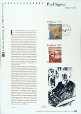 PAUL SIGNAC   2003 FRANCE Document Philatélique Officiel 03504