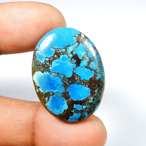 Cabochon magnésite bleu - cabochon, de