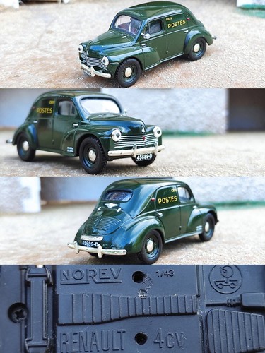 Norev renault cv - renault, postes