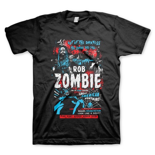 Shirt rob zombie - t-shirt, call