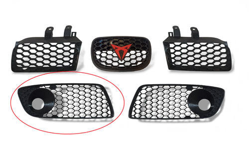Grille avant droite nid - grille,