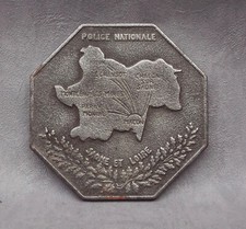 Plaque presse-papier POLICE