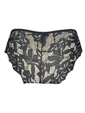 Tanga en dentelle noire Audace