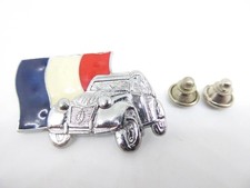 Pin's Pins Pin Badge - CITROEN - 2CV  / 2 CV - 500 EX - DEUDEUCHE CLUB DE FRANCE