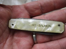 ANCIEN PETIT COUTEAU PLIANT PUBLICITAIRE BILLECART-SALMON CHAMPAGNE