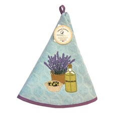 Essuie main rond en éponge