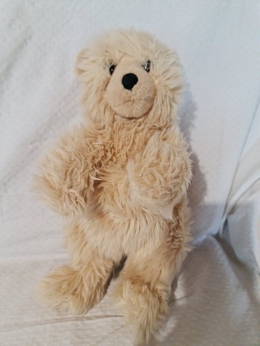 Doudou peluche ours - beige, la