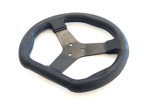 Volant direction noir plat - volant,