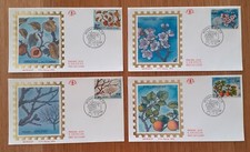 Série 4 enveloppes 1er jour