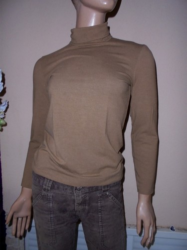 Sous pull col roule - sous, marron