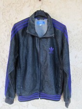 Blouson en jean ADIDAS bleu