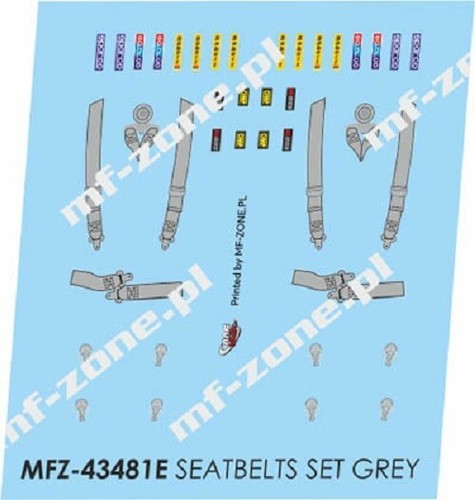 Decals seabelts harnais - decals,