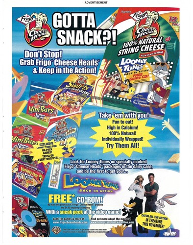 2003 frigo cheese heads - frigo, looney