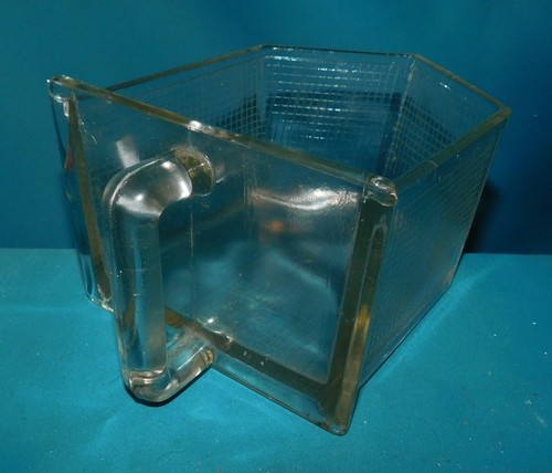 Ancien gros tiroir verre - en,