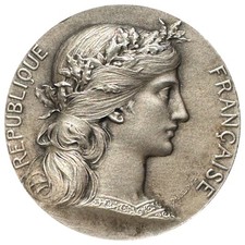 Médaille argent " Guerre 