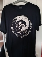 T-shirt homme Diesel Noir taille XL