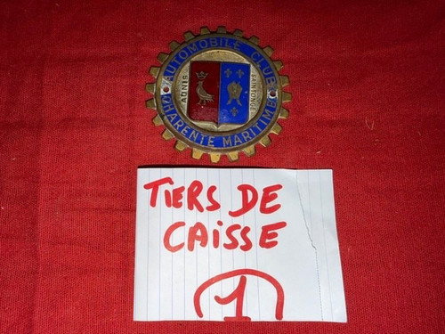 Badge rally vehicule ancien - de,