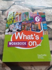 What's On Anglais 6e Cycle 3 -