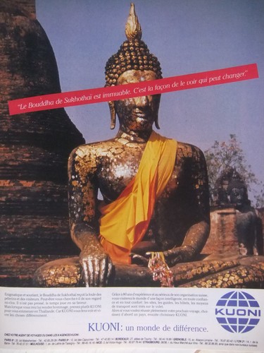 Publicité 1986 agence - agence, kuoni