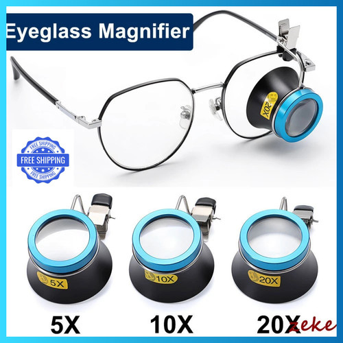 Loupe lunettes clipser - lunettes, à