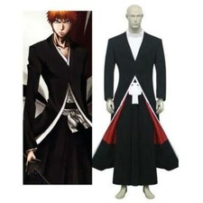 Expédié de Paris - Kimono Japonais Homme Déguisement Cosplay Bleach Ichigo 