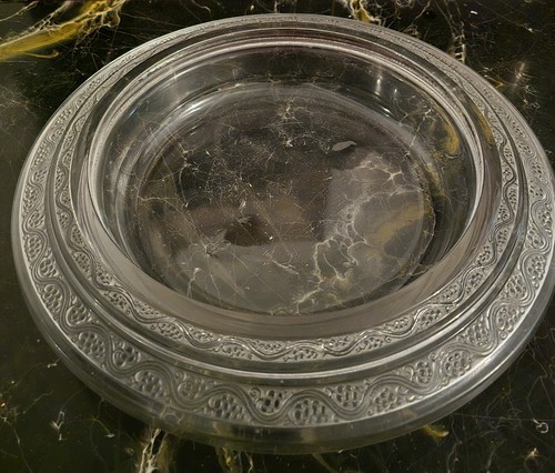 Lalique grandecoupe plat - lalique,
