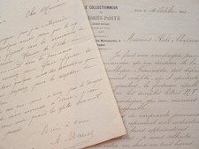 Le philatéliste Arthur Maury