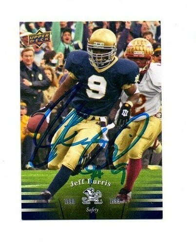Jeff burris notre dame irish - burris,