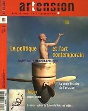 Artension n°18 : La politique et l'ar... - Collectif - V203080