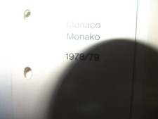 POUR ALBUM  SAFE MONACO N°208