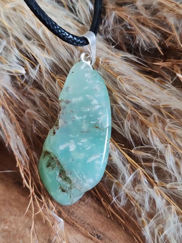 Pendentif chrysoprase - pendentif,