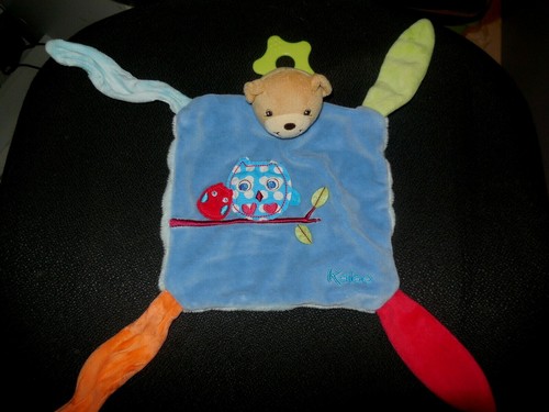 Doudou plat ours - doudou,