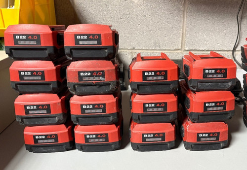 Hilti hammer drill batteries - hilti,