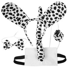  1 ensemble de costumes de chien ensemble chien à nœud nœud oreilles de bande de