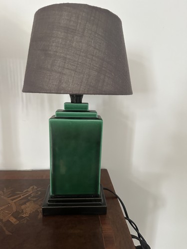 Lampe art deco céramique - lampe,