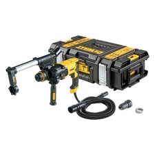 Perforateur burineur DEWALT SDS-Plus 800W 2,8J + extraction poussière D25135K-QS