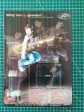 003 Photo de magazine années 2000 - Ampli et guitare Peavey