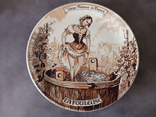 la fouleuse assiette signé