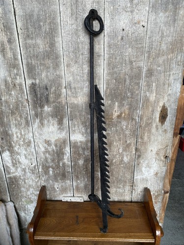 Ancienne crémaillère cuisson - crémaillère,