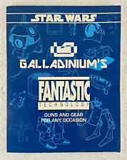 Star Wars D6 - Galladinium’s Fantastic Technology