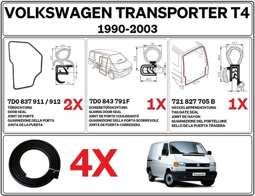Kit joints porte pour vw - porte,