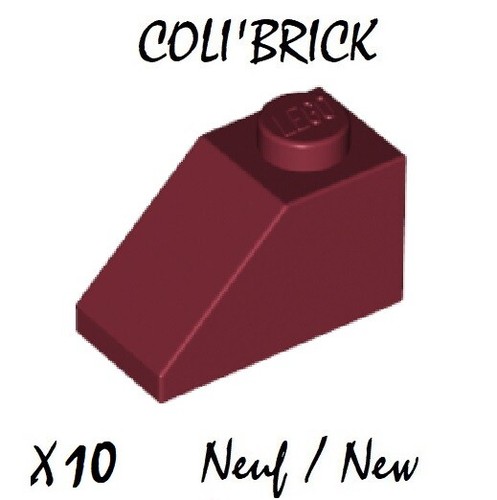 Lego 3040 10x brique pente - -,