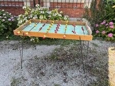 Ancien Baby-foot 1950 Pied Pliable