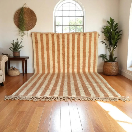 Tapis laine berbère - laine,