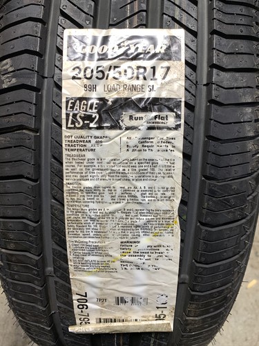 New 205 goodyear eagle - 17,
