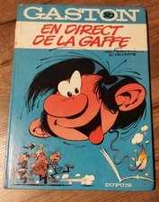 Gaston Lagaffe – En direct de la gaffe – Édition originale 1974