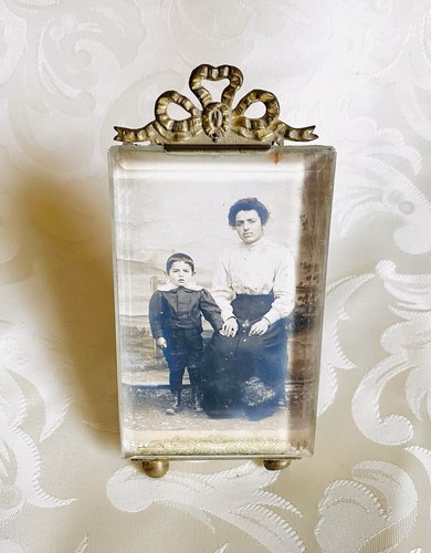 Cadre porte photo verre - porte, en