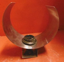 APPLIQUE EN INOX VINTAGE LAMPE INDUSTRIELLE FRENCH