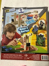 Catapult Wars Kit, Wooden Building Toy, Horizon Group, Only played with once! 